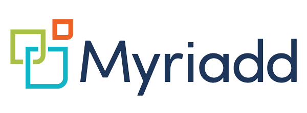 Myriadd logo with MultiCare logo